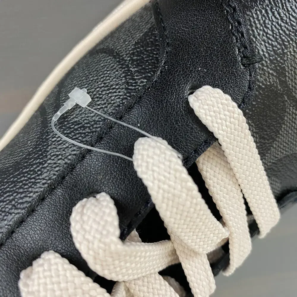 Coach Clip High Top Men’s Sneaker Charcoal Black G5385 Size 10D NWOB - Picture 5 of 11